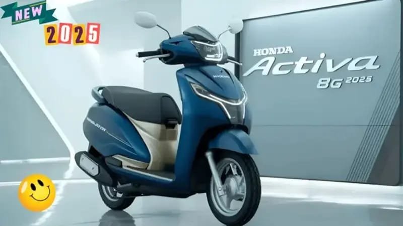 Honda Activa 8G – Next-Gen Scooter with Premium Look, 75kmpl Mileage Just Only ₹68,999!