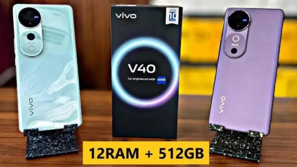 Vivo V40 5G – Sleek Look, 6500mAh Big Battery & Smart Features With 120mp camera, Only ₹12,499!