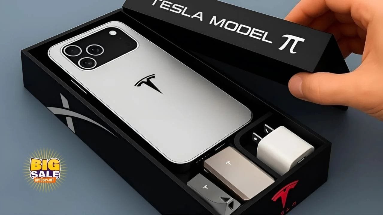 Tesla 5G Phone Launched – 24GB RAM, 512GB Storage & 180W Charging Beast at Shocking Price!