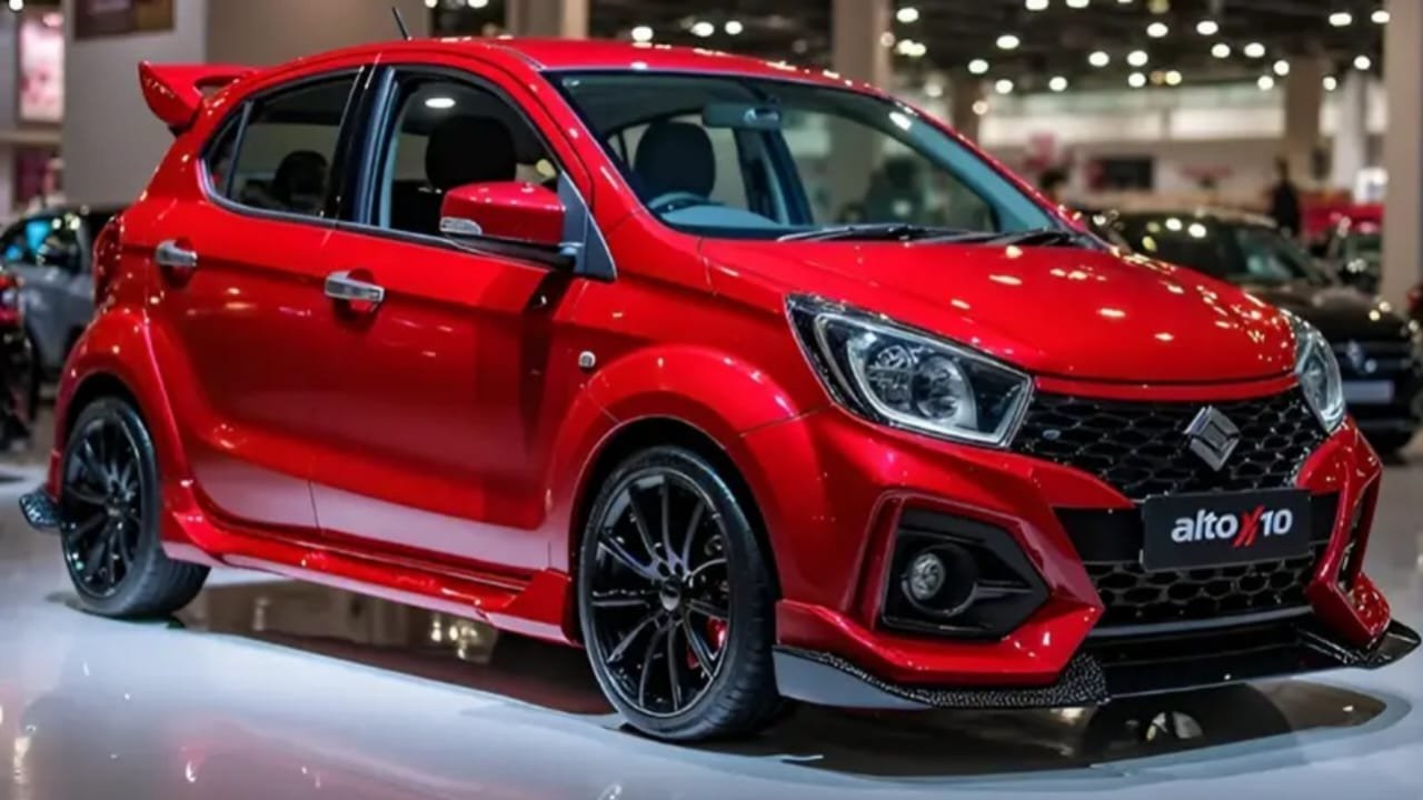 Maruti Alto K10 – Sporty Hatchback with 36 KM/L Mileage at Just ₹1.50 Lakh Down Payment-